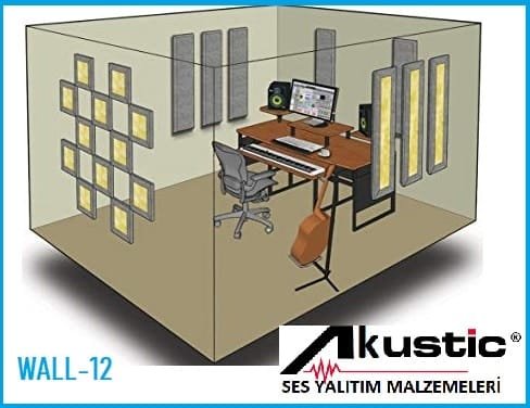 Akustik Oda Kiti Wall 12