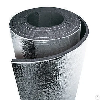 Alüminyum Folyolu Yapışkanlı Kauçuk Sünger 25 MM