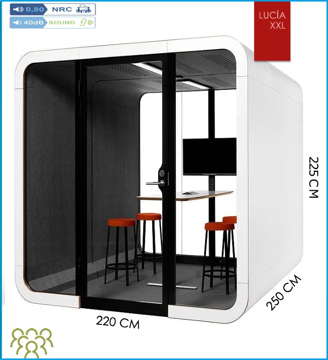 Akustik Toplantı Kabini 8 Kişilik